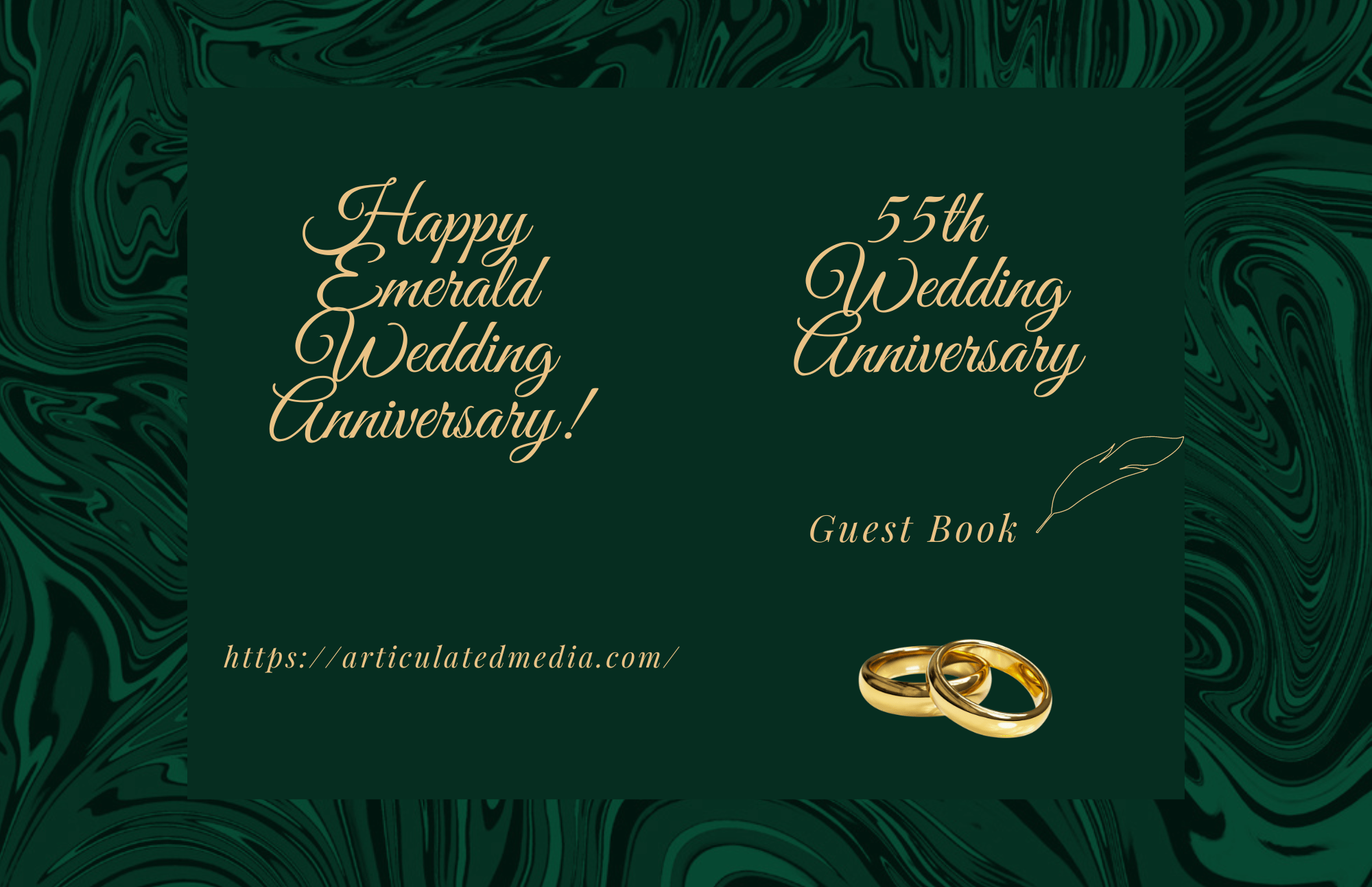 P.B. Young 55th Emerald Wedding Anniversary