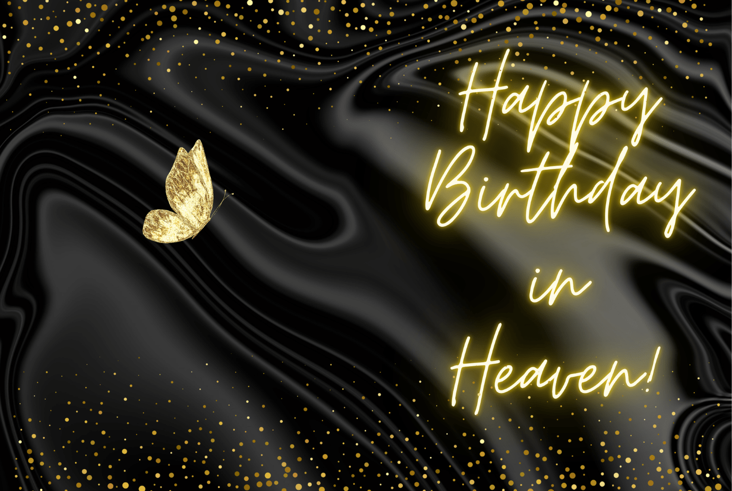 Happy Birthday in Heaven by P.B. Young