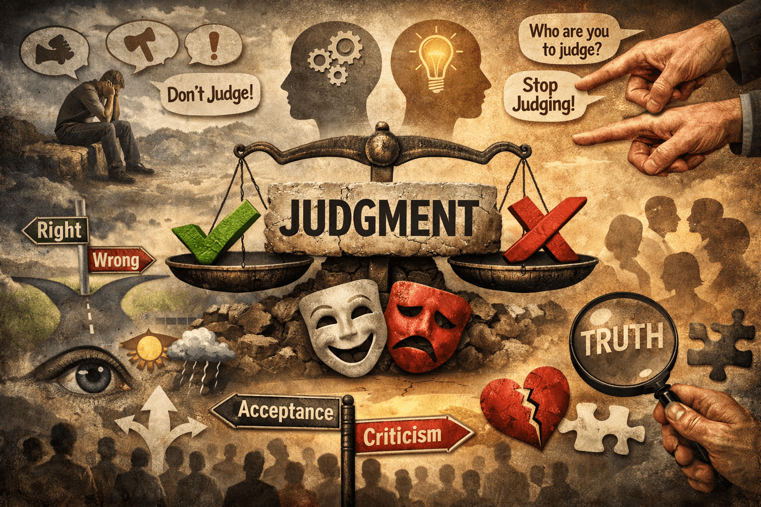 Judgment The Unavoidable Human Activity We Pretend to Fear