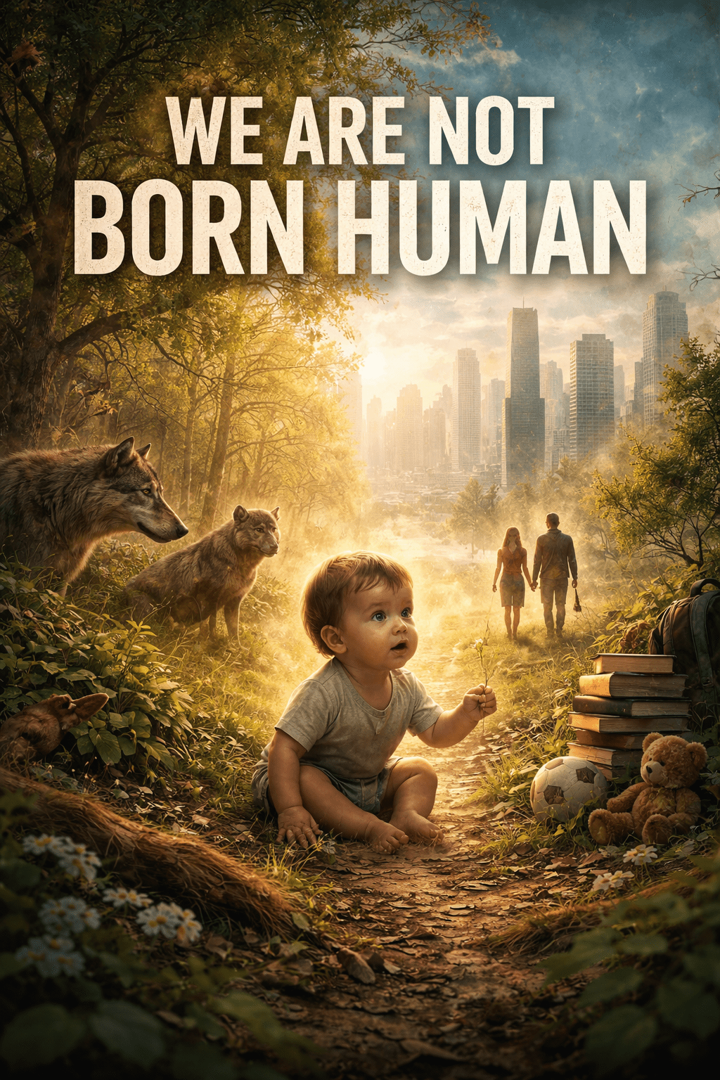 We Are Not Born Human by P.B Young