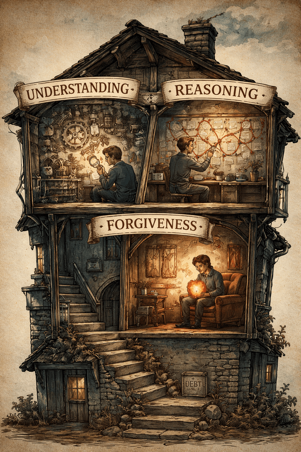 Understanding.Reasoning. Forgiveness.