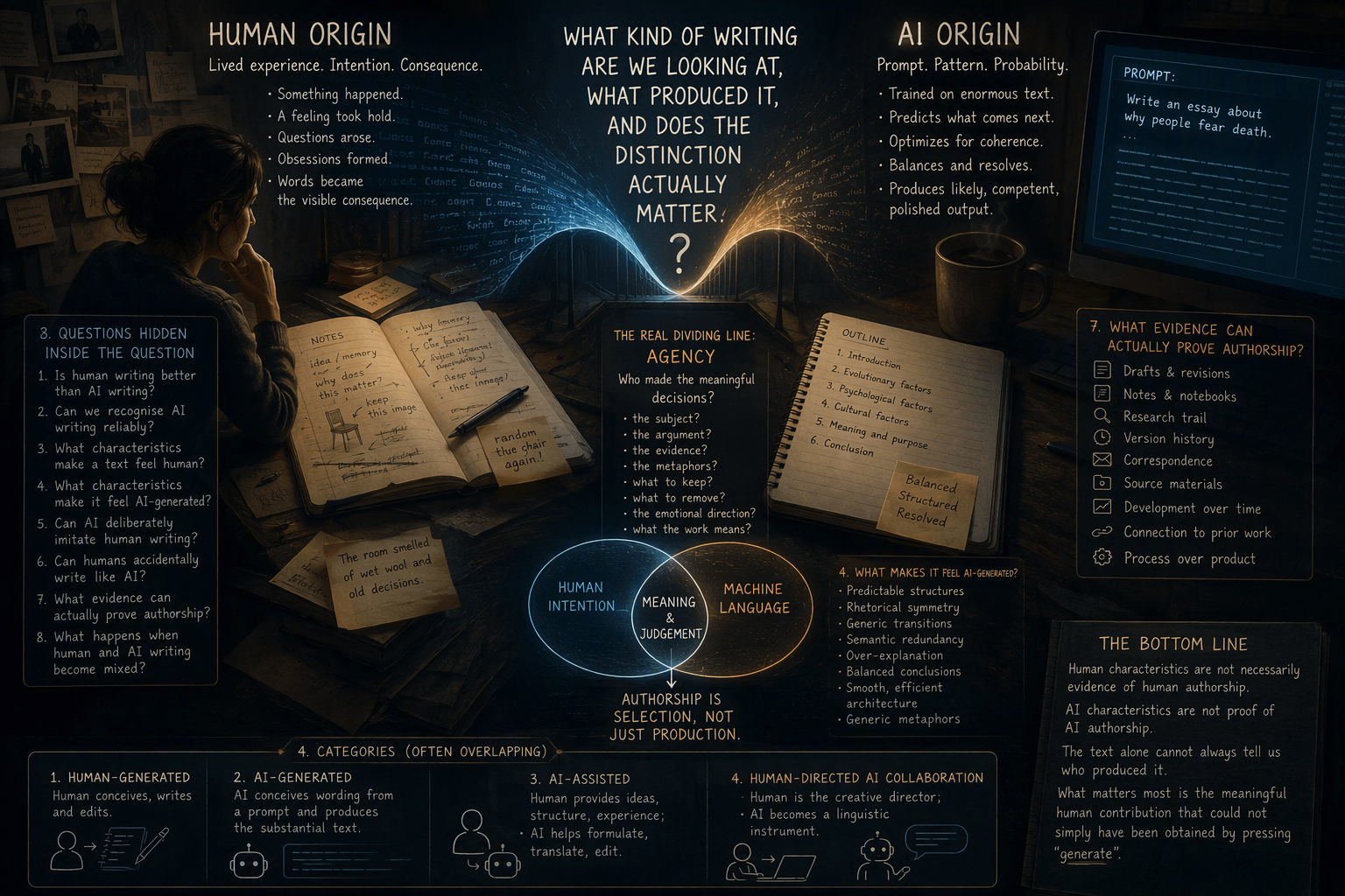 Compare Human and AI Writing
